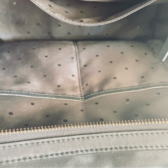 Kate Spade Sample Black Leather Tote Handbag, Work Bag 12”L x 10”H x 5.5”W - Picture 12 of 14